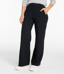 Women's Go-Anywhere Pants, High-Rise Wide-Leg | L.L.Bean