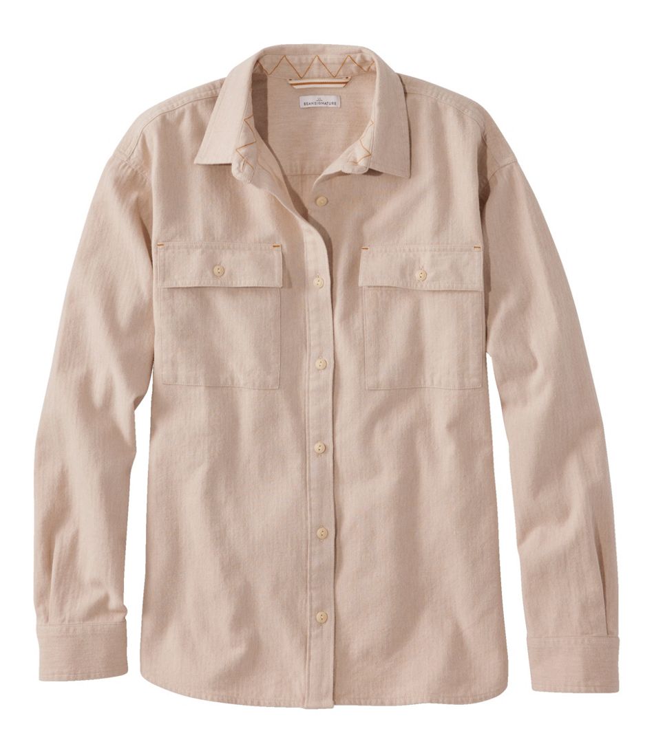 Women's Signature Camp Flannel Shirt, Heather | L.L.Bean