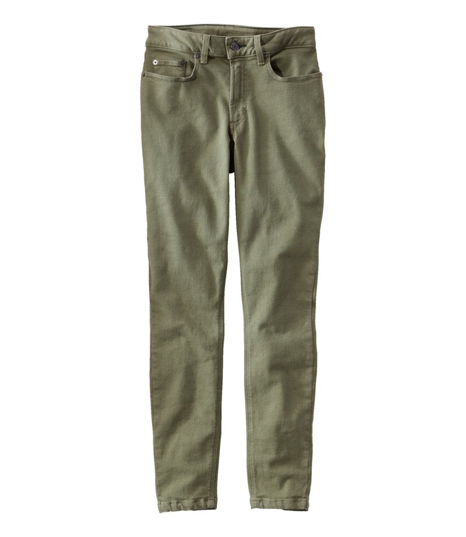 Women's BeanFlex®Jeans, High-Rise Slim-Leg Ankle Color | L.L.Bean