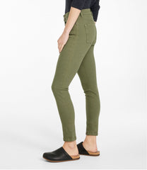 Women's BeanFlex®Jeans, High-Rise Slim-Leg Ankle Color | L.L.Bean