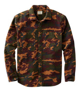 Men's Bean's Moleskin Shirt, Slightly Fitted Untucked Fit, Print | L.L.Bean