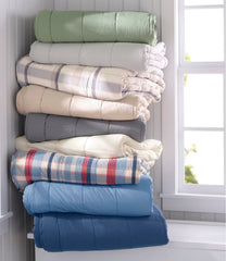 Ultrasoft Cotton Comforter, Plaid | L.L.Bean