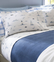 Nautical Boats Percale Sheet Collection | L.L.Bean