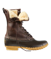 Women's Shearling Lined Bean Boots, 10 Inch | L.L.Bean