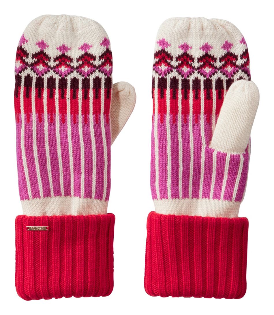 Women's Heritage Fair Isle Mittens | L.L.Bean