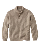 Men's Classic Ragg Wool Sweater, Henley | L.L.Bean