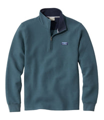 Men's Lakewashed Double-Knit Quarter-Zip Pullover | L.L.Bean