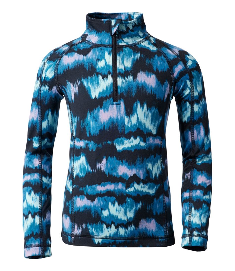 Little Kids' Wicked Warm Long Underwear, Expedition-Weight Print Top | L.L.Bean