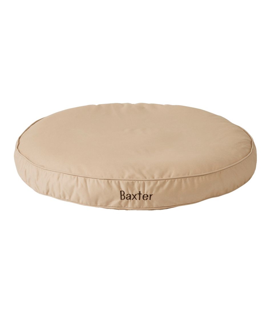 Premium Denim Dog Bed, Round | L.L.Bean