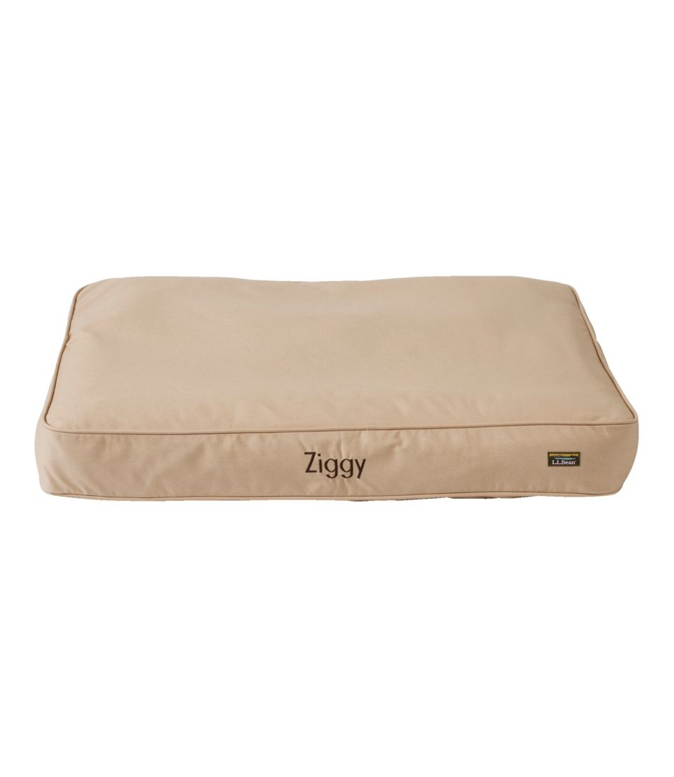 Premium Denim Therapeutic Dog Bed, Rectangular | L.L.Bean