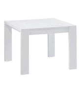 White Aluminum Deep Seating Side Table | L.L.Bean