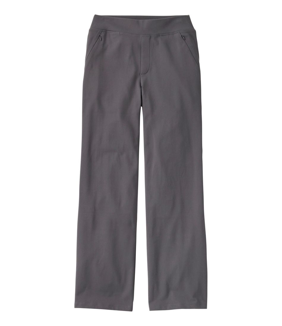 Women's Go-Anywhere Pants, High-Rise Wide-Leg | L.L.Bean