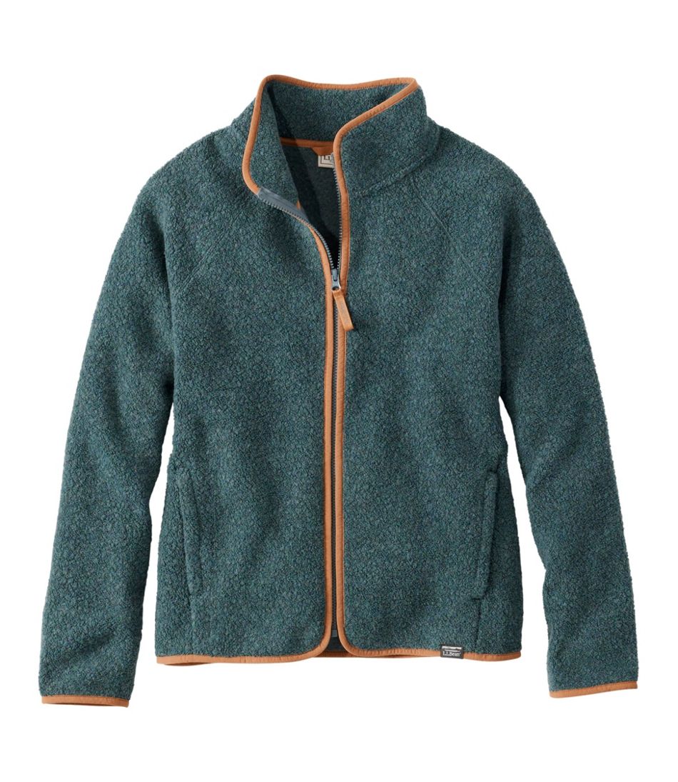 Women's All Season Wool Fleece Full-Zip Jacket | L.L.Bean
