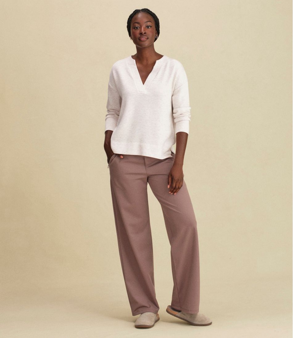 Women's CloudSoft Splitneck Pullover | L.L.Bean