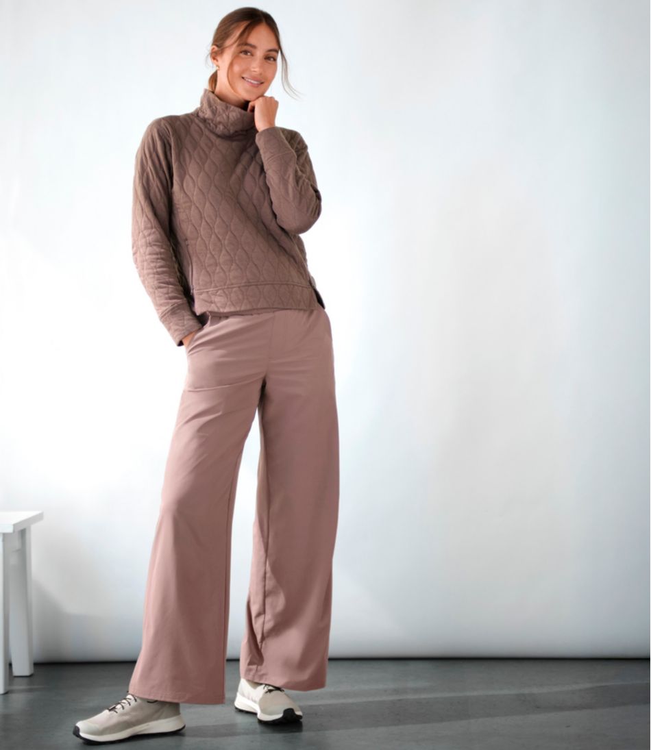 Women's VentureSoft Quilted Funnelneck Pullover | L.L.Bean