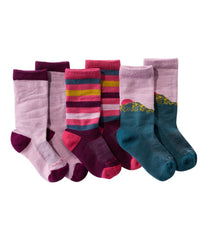 Kids' Camden Trail Socks, 3-Pack | L.L.Bean