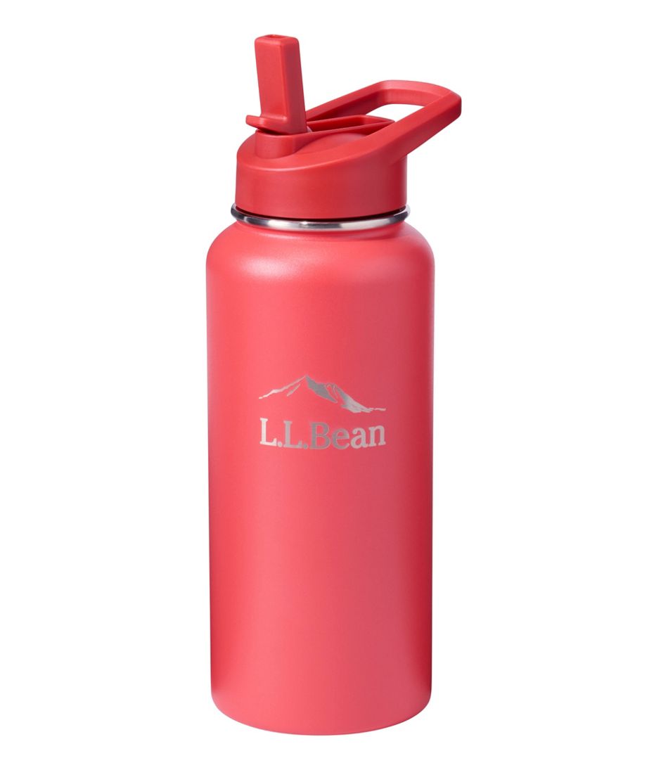 Bean Canteen Insulated Straw Water Bottle, 32 oz. | L.L.Bean