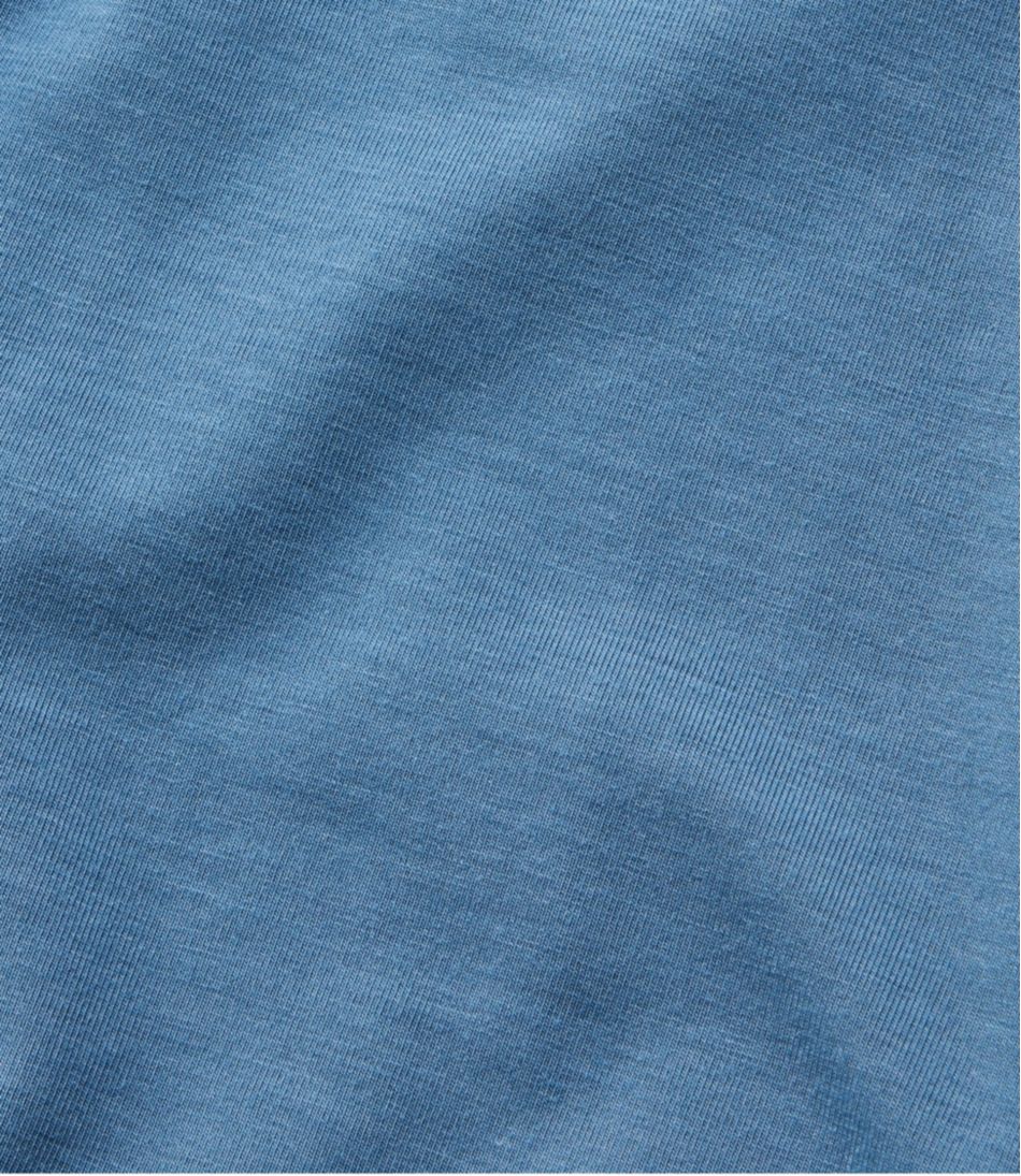 Women's Soft Stretch Supima-Blend Tee, Scoopneck Short-Sleeve | L.L.Bean
