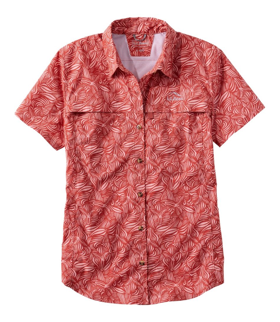 Women's Tropicwear Shirt, Short-Sleeve Print | L.L.Bean
