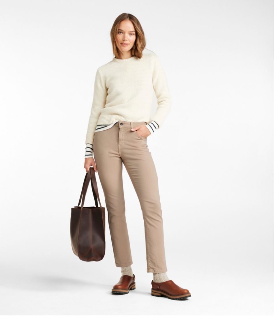 Women's True Shape Jeans, High-Rise Slim-Leg Ankle Colors | L.L.Bean
