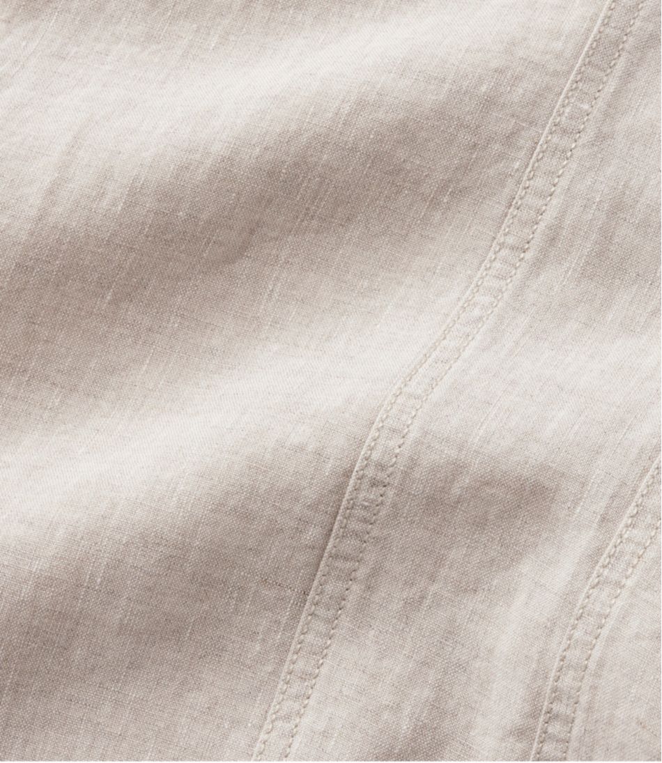 Women's Premium Linen Pull-On Ankle Pants, Mid-Rise Tapered-Leg | L.L.Bean