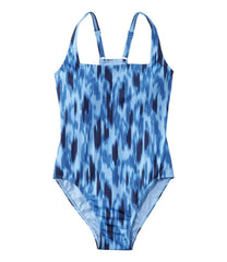 Women's New Currents Swimwear, Squareneck Tanksuit Print | L.L.Bean