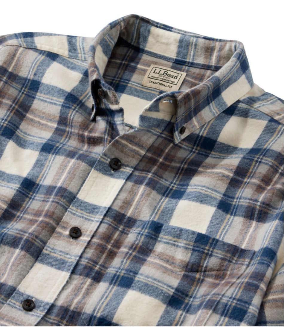 Men's Scotch Plaid Flannel Shirt, Traditional Fit | L.L.Bean