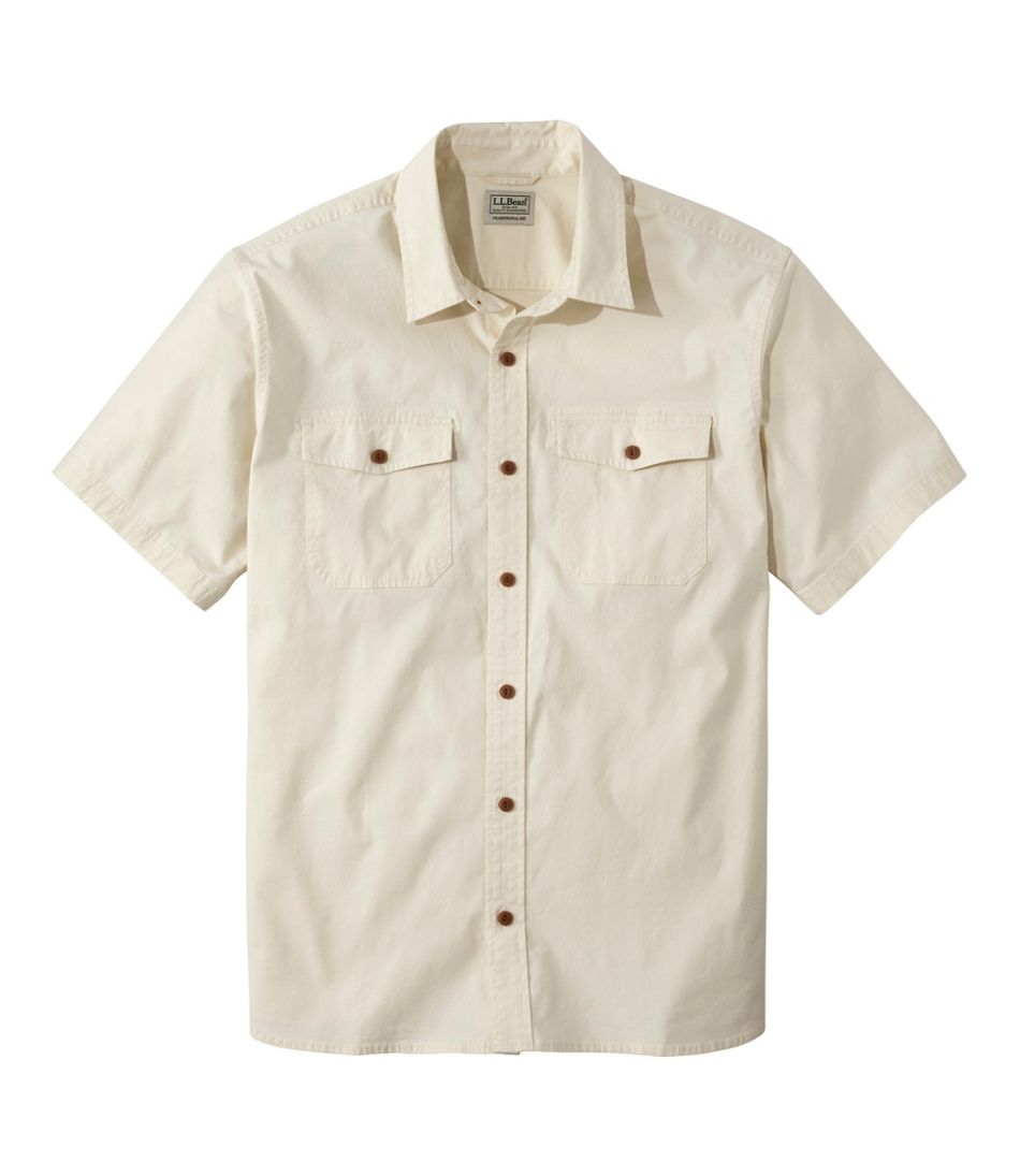 Men's Riverton Ripstop Shirt, Short-Sleeve, Traditional Untucked Fit | L.L.Bean