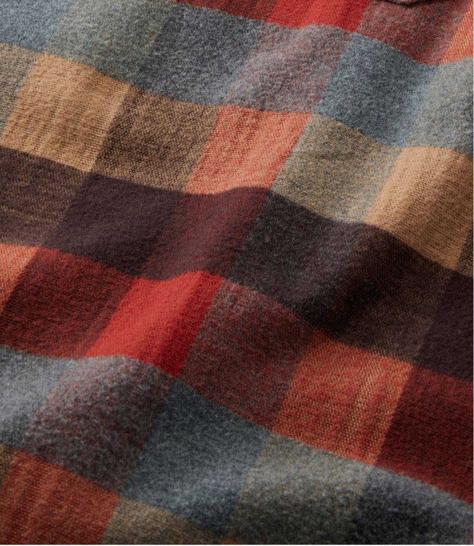 Men's Chamois Shirt, Slightly Fitted, Plaid | L.L.Bean