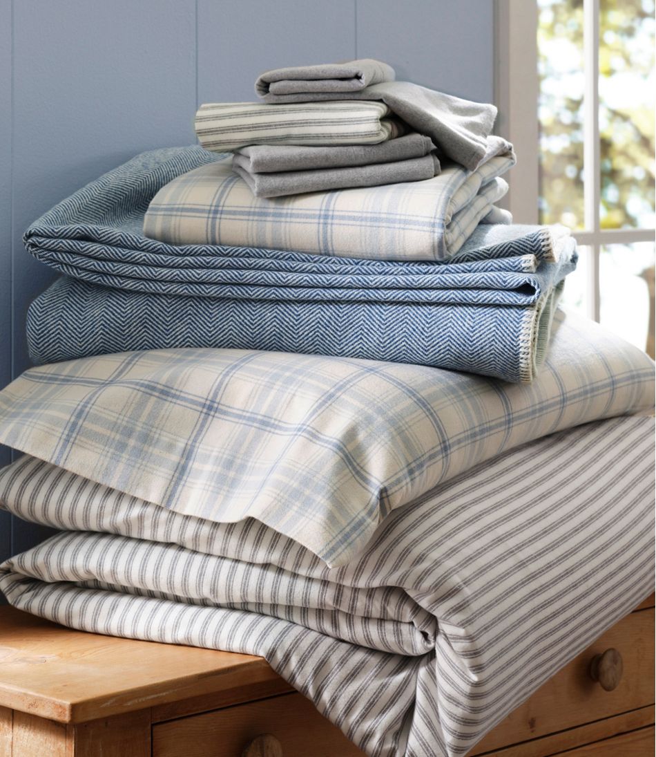 Ultrasoft Comfort Flannel Pillowcases, Set of Two | L.L.Bean