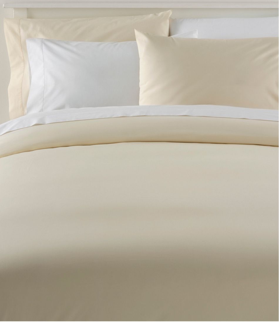 280-Thread-Count Pima Cotton Percale Comforter Cover Collection | L.L.Bean