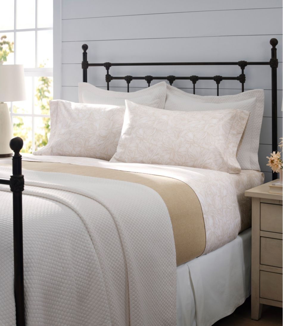 Organic Honeycomb Matelassé Sham | L.L.Bean