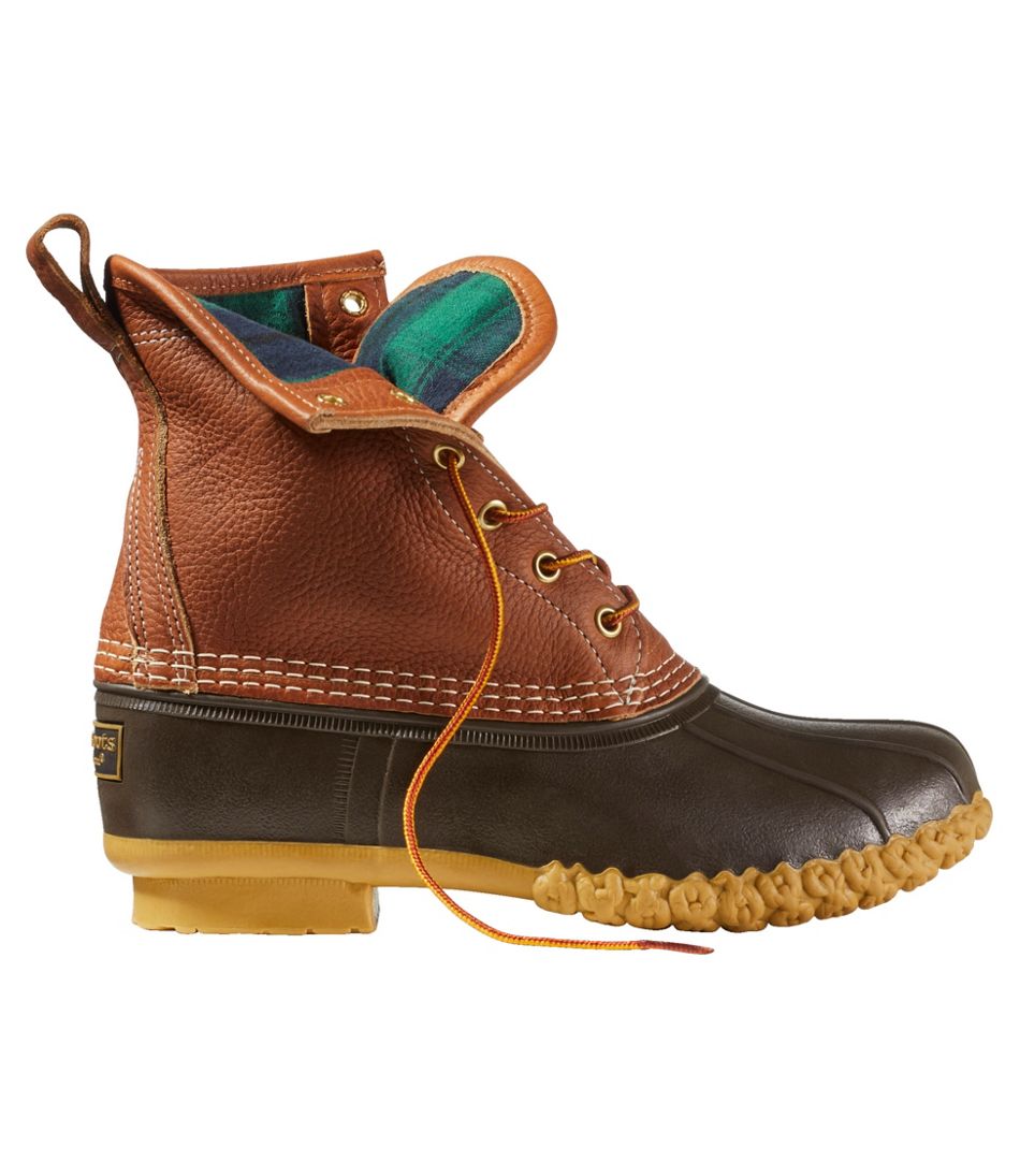 Women's Bean Boots, 8" Flannel-Lined Insulated | L.L.Bean