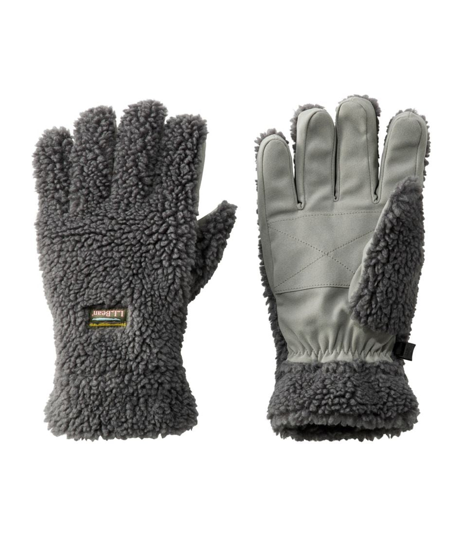 Adults' Mountain Pile Fleece Gloves | L.L.Bean