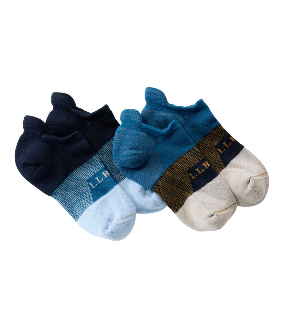 Adults' Athletic Ankle Socks, 2-Pack | L.L.Bean