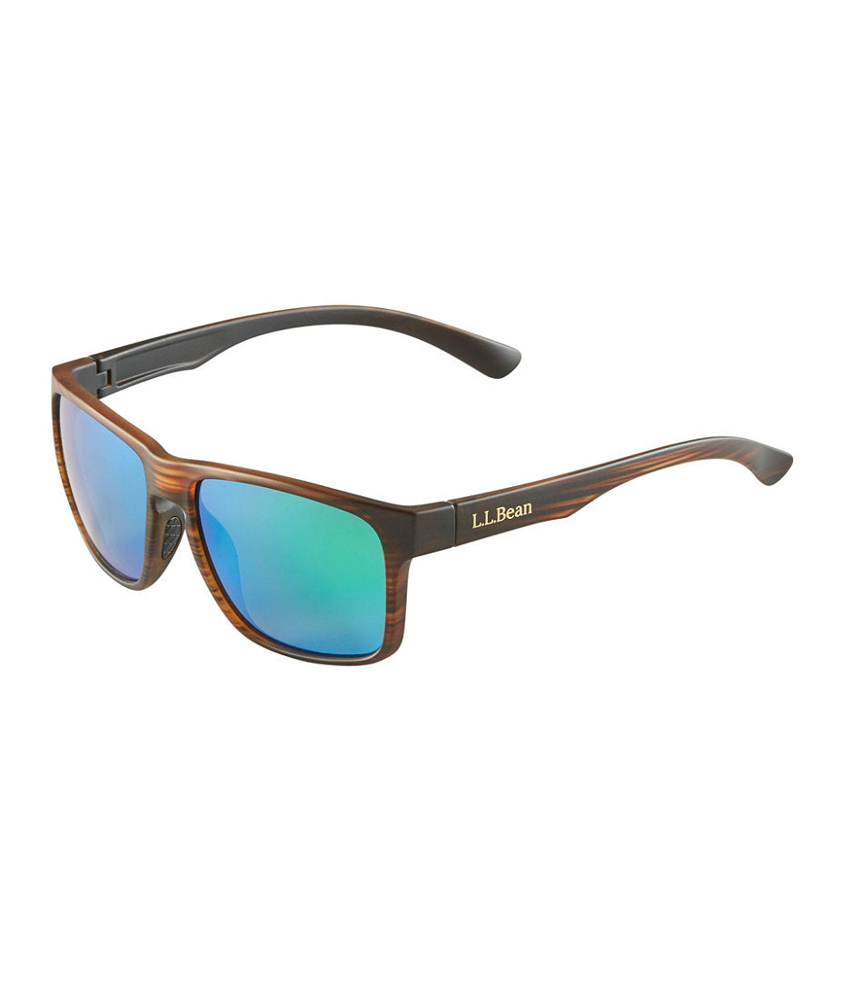 Matte Driftwood Brown/Smoke With Green Mirror,OS