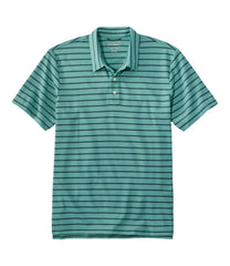 Men's Comfort Stretch Performance® Polo, Short-Sleeve, Slightly Fitted, Stripe | L.L.Bean