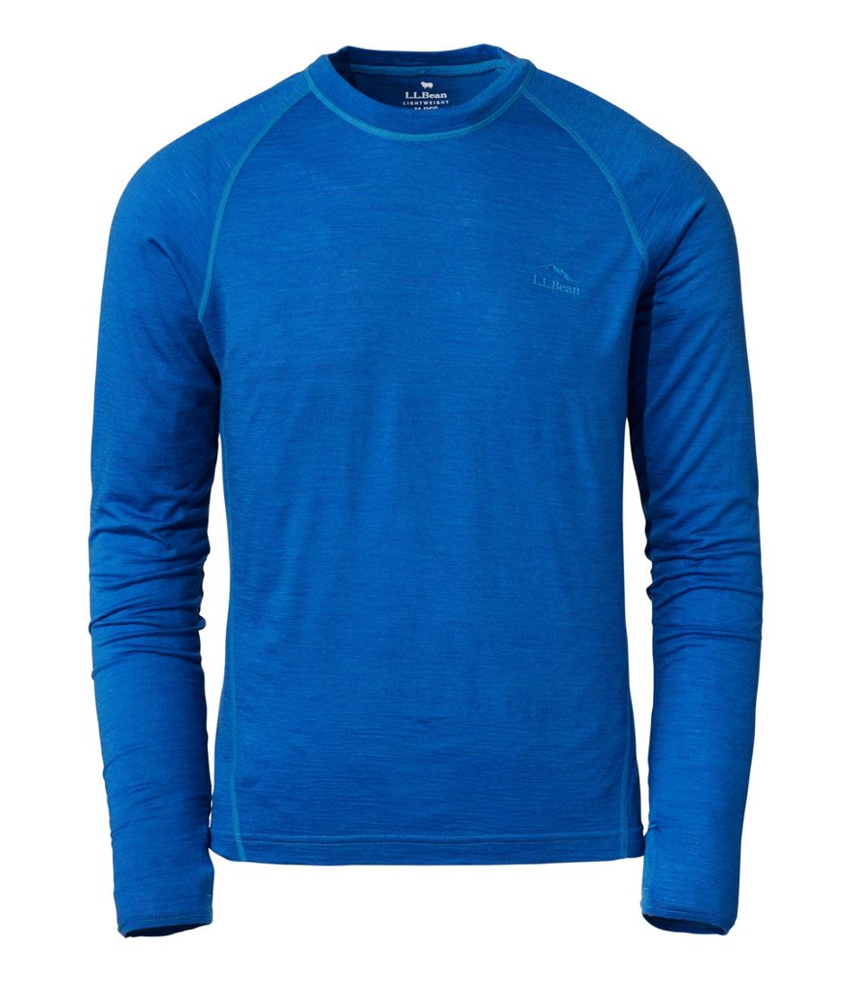 Men's Cresta Ultralight 150 Crew Top, Stripe | L.L.Bean