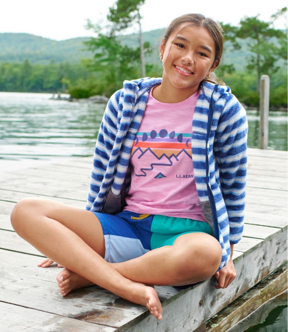 Kids' Hi-Pile Fleece, Print | L.L.Bean