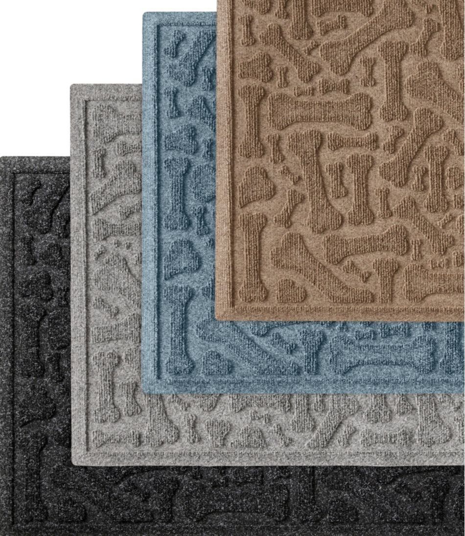 Recycled Waterhog Scattered Bones Mat | L.L.Bean