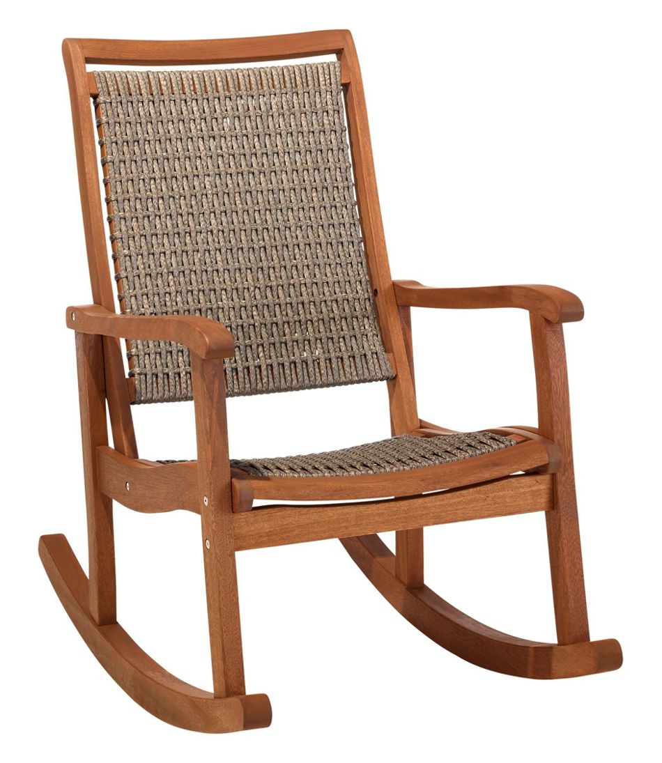 Wicker Eucalyptus Rocker | L.L.Bean