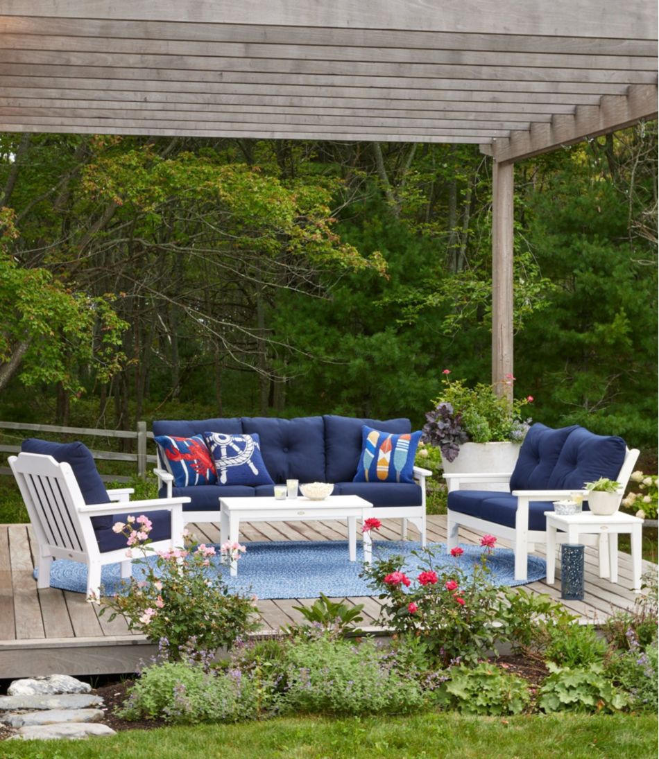All-Weather Patio Chair with Textured Cushion | L.L.Bean