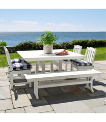All-Weather Farmhouse Table, Square, 8-Person | L.L.Bean