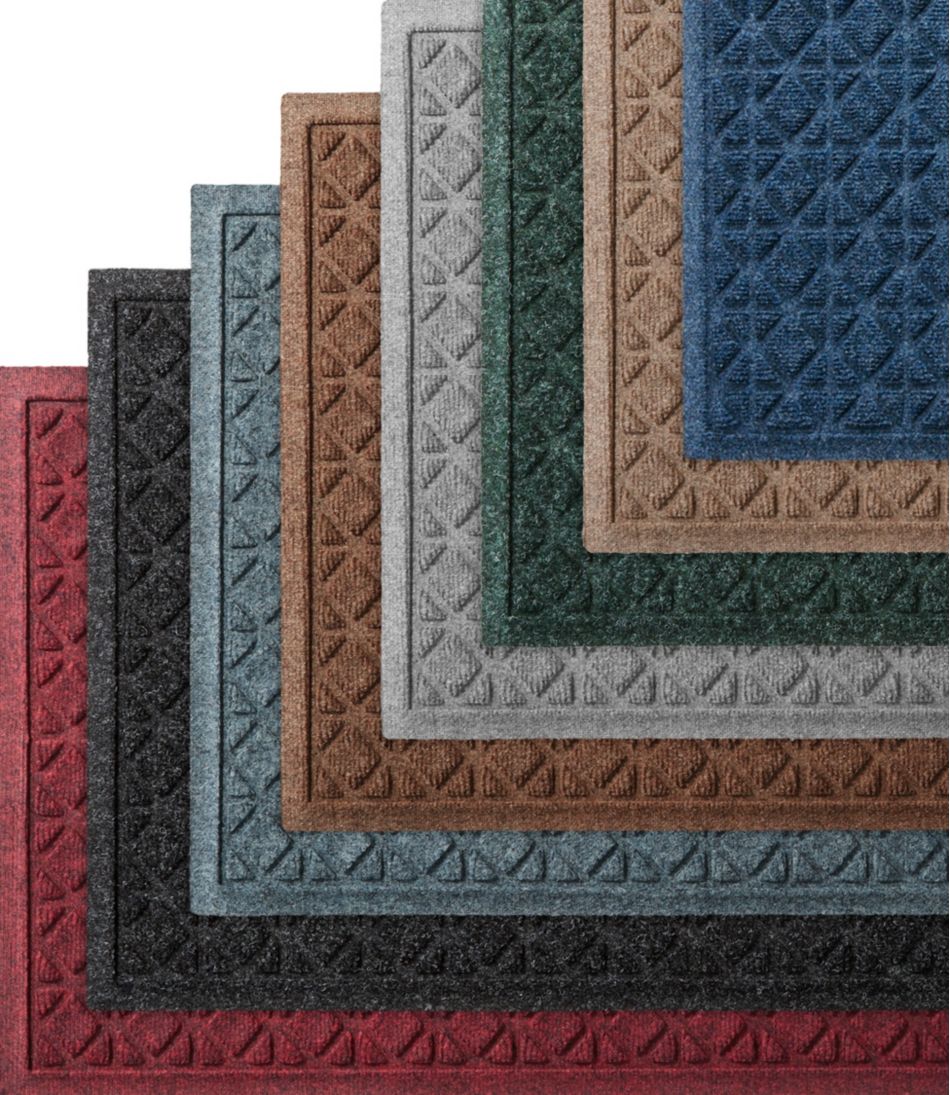 Everyspace Recycled Waterhog Doormat, Tiles | L.L.Bean