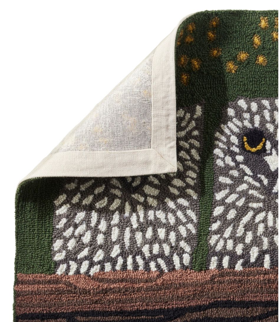 Indoor/Outdoor Vacationland Rug, Owls | L.L.Bean